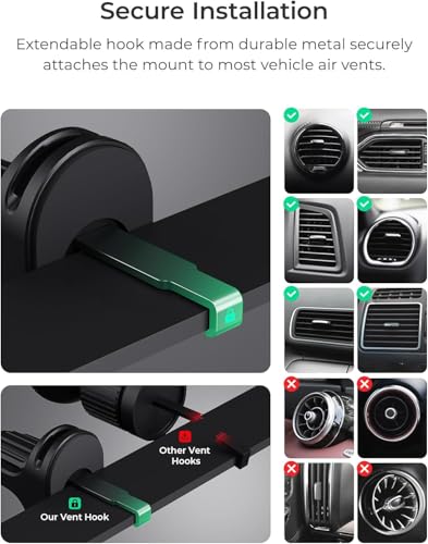 iOttie iTap 3 Magnetic Air Vent Mount — view 3