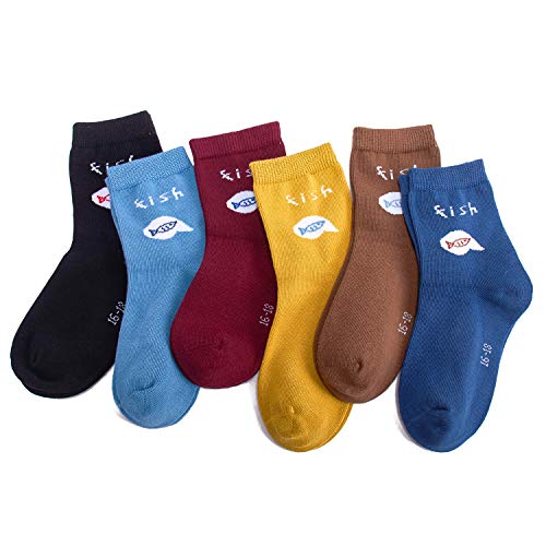 Boys Seamless Toe Socks Cotton Crew Athletic Socks Colorful Quarter Socks2