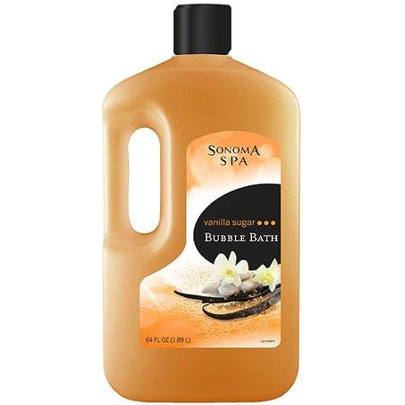 Sonoma Spa Bubble Bath, Vanilla Sugar, 64 Fluid Ounce