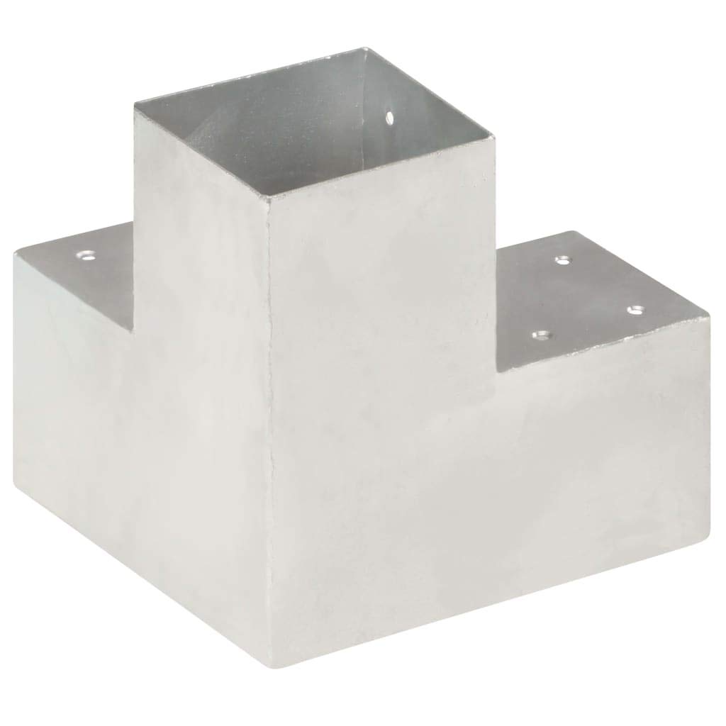 Tidyard 4 Stk. Pfostenverbinder Y-Form Pfostenecke Verzinktes Metall 101 x 101 mm