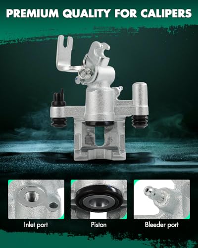 Image of SCITOO 19-1378 19-1377 Rear Left & Right Disc Brake Calipers Assembly Without Bracket For Mazda For Miata 1990-1997 1999-2005
