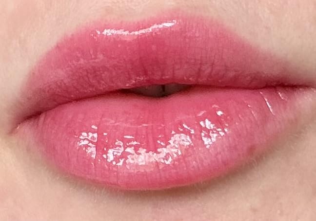 NOONI Korean Lip Oil - Applepeony | Long-Lasting, Moisturizing, Plumping, Revitalizing for Dry Lips, Waterproof, No Peel Off, Hydrating Lip Stain, Cute Stuff, 0.12 FL Oz