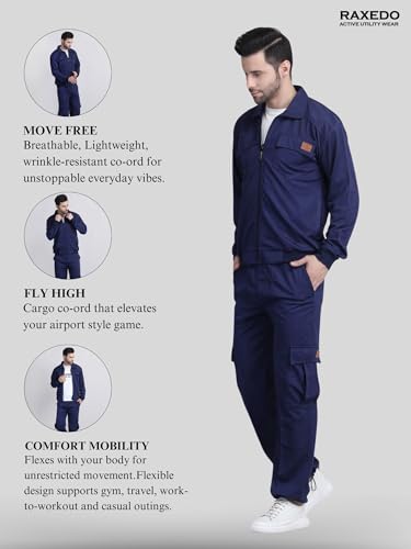 Image of Coord set for men | Old money outfit for men | Airport Outfit for Men | y2k aesthetic clothes | Tracksuit- Korean Outfits for casual and travel wear
