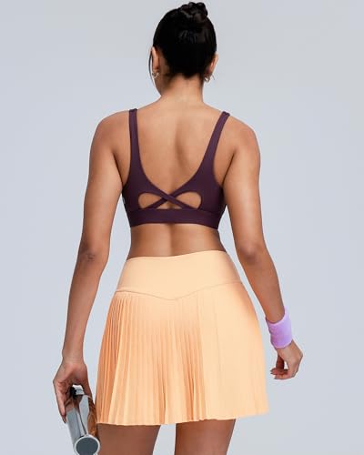 Image of RUNNING GIRL Sports Bra for Women High Support, Molded Cup High Impact Sports Bras with Sewn in Pads Workout Running Bra