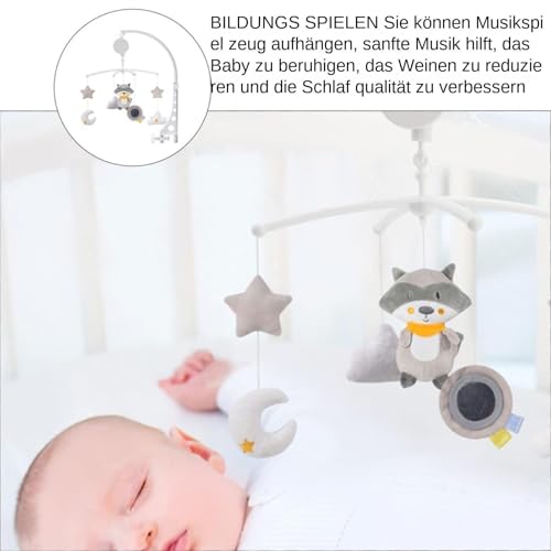 Décoration musicale pour lit de bébé, le cadeau de naissance nomade idéal - 2