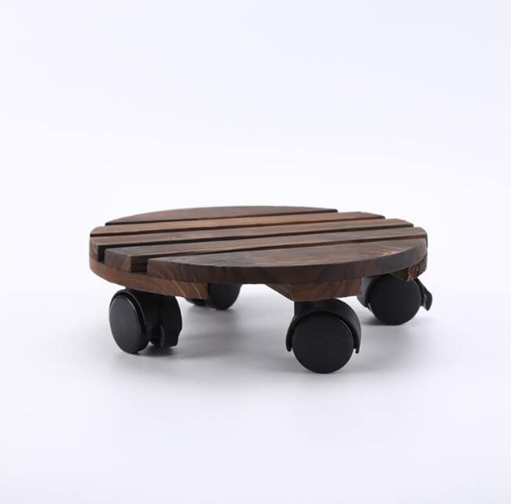 Plateau de pot de fleurs 40cm avec roue SHISHI palette rack amovible grand format pour salon