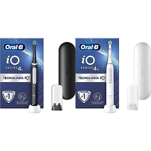 Oral-B iO 4N Cepillo de Dientes Eléctrico contra la Placa y Encías Sensibles con Estuche