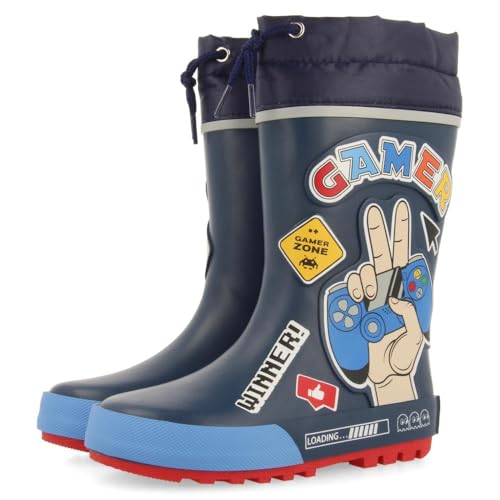 Bottes en Caoutchouc Souple Gioseppo Bussende Pluie et Boue pour Enfant