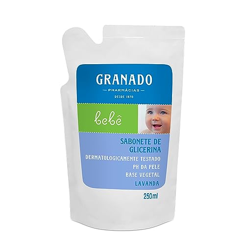 Refil Sabonete Glicerina Bebê Lavanda, Granado, Lilás, 250Ml