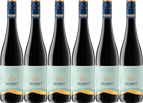 Weinbiet Manufaktur Buntsandstein St. Laurent 2023 Trocken (6 x 0.75 l) Weinbiet Manufaktur Buntsandstein St. Laurent 2023 Trocken (6 x 0.75 l)