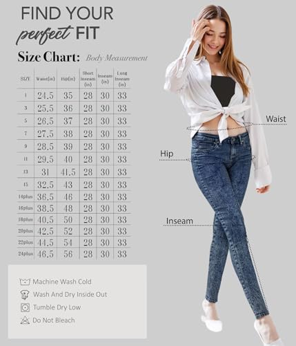 Image of Hybrid & Company Women's Stretch Denim Jeans