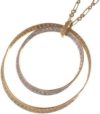 Oliver Weber Pendant Turn Gold Crystal