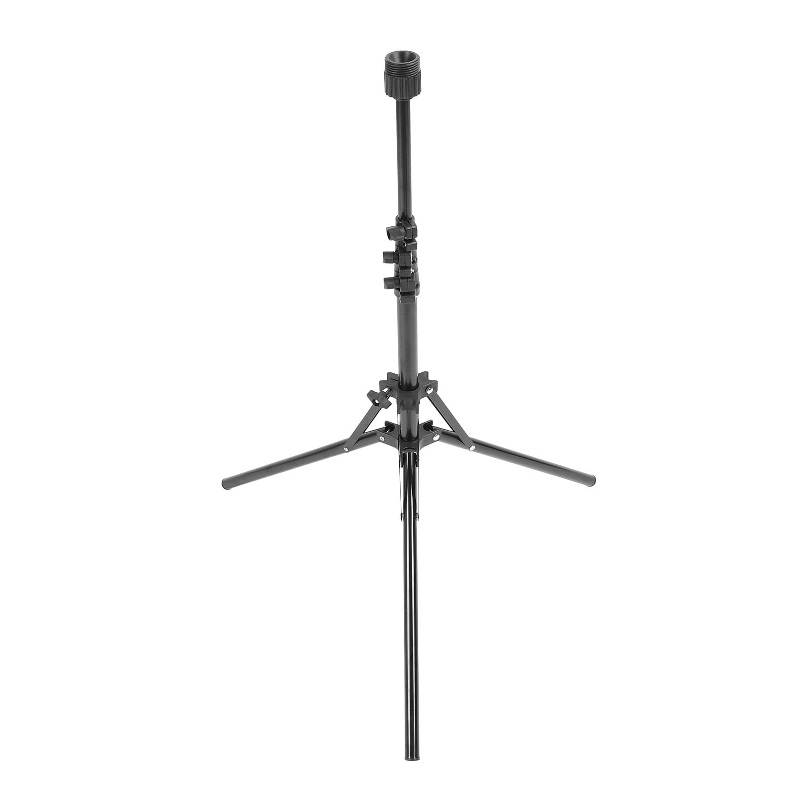 Jelquix Adjustable Wig Head Stand Tripod Lightweight Aluminum Alloy for Hairdressing Training Travel Portable 125cm-150cm