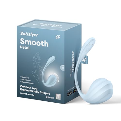 Satisfyer Smooth Petal Vibromasseur Connect App Portable | Rechargeable