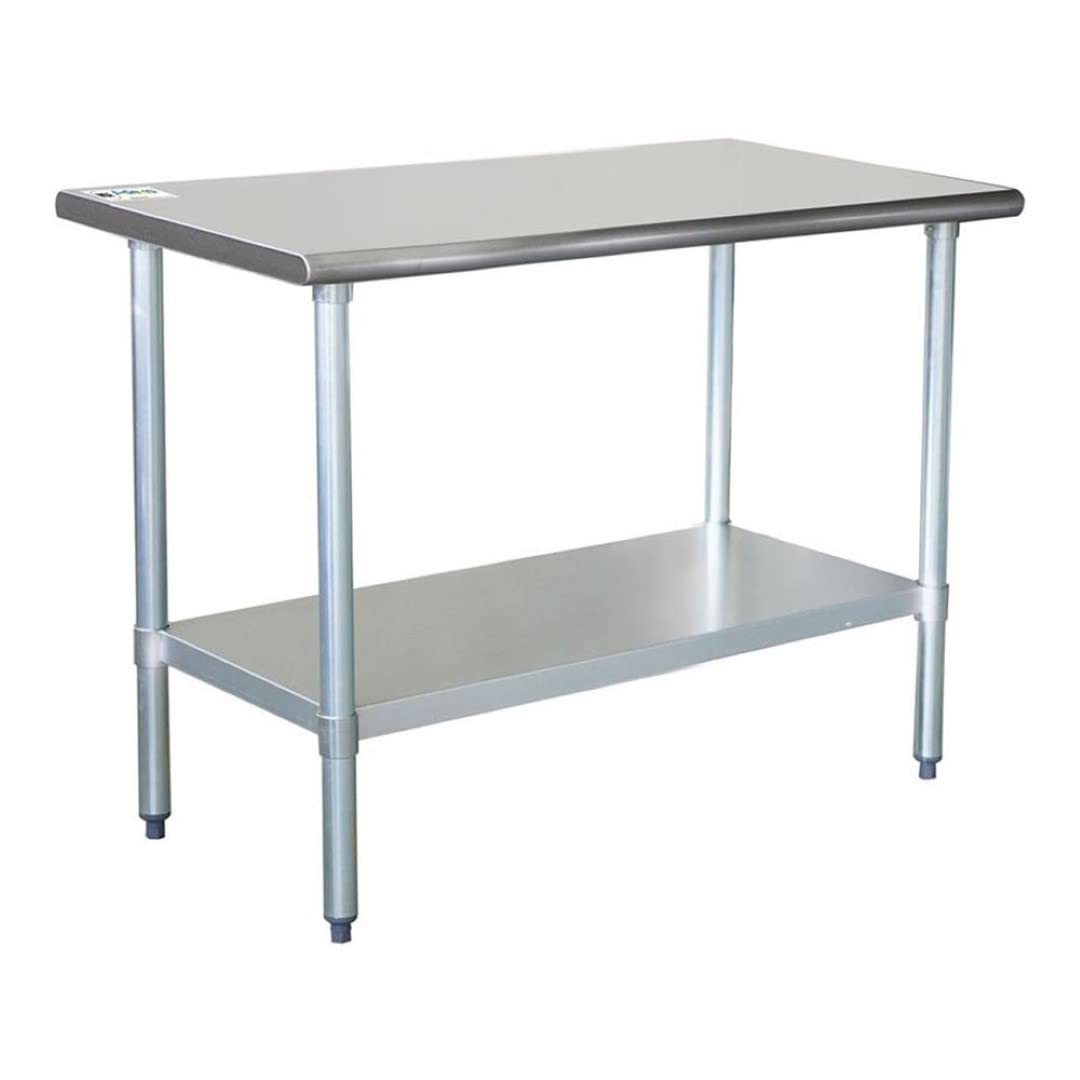 Stalwart DA-WTG600X1000 Commercial Work Table Stainless Steel Bottom Shelf 1000x600x900mm