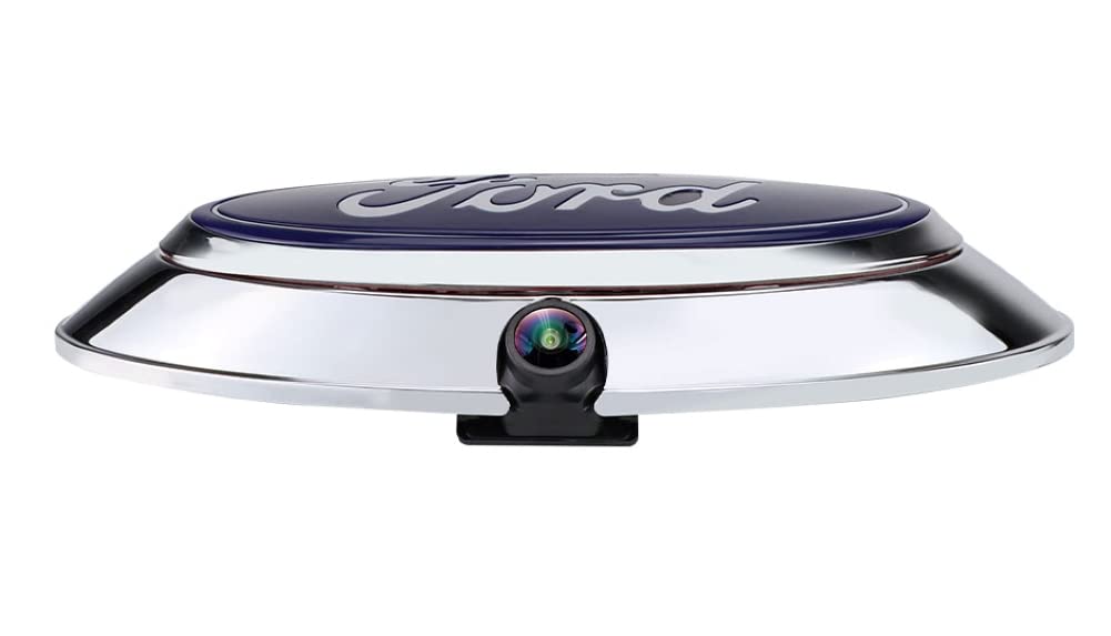 CZSWCH Emblem Backup Camera for F150 (2004-2014)/F250 F350 F450(2009-2014) Flex(2009-2012) Ranger 2012.OEM Style CVBS | AHD Dual Signal Night Vision IP68 Waterproof 170° Wide Viewing?RCA Connector?