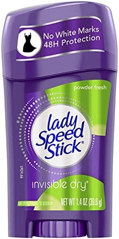 Lady Speed Stick Deodorant 1.4oz Powder Fresh Invisible Dry