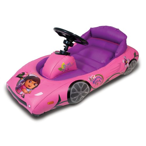 image for CTA Digital Dora the Explorer Inflatable Sports Car for iPad
