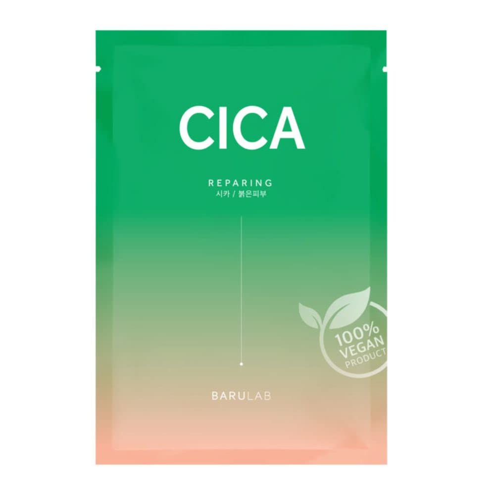 CICA Repairing Sheet Mask | Intense Hydrating Face Mask | Korean Sheet Mask For Face| Men & Women |23 ml (1 Qty)