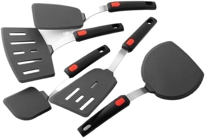 Silicone Frying Spatula Leakage Transfer Steak Teppanyaki Cooking Tamagoyaki
