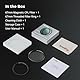 SMALLRIG 67mm Magnetischer Zirkularpolarisator Filter + 67mm Filter Ring mit Gewinde, 28-lagiges Optisches HD-Glas mit Multi-Nano-Beschichtung, Wasserdichter und Kratzfester CPL-Filter - 4582