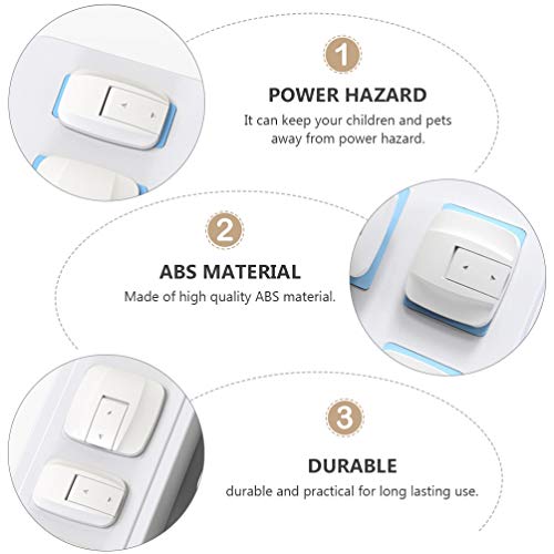 NUOBESTY Tomada 30Pcs Cobre O Plugue Ã  Prova de BebÃª Cobre a Tomada de SeguranÃ§a Infantil Cobre P