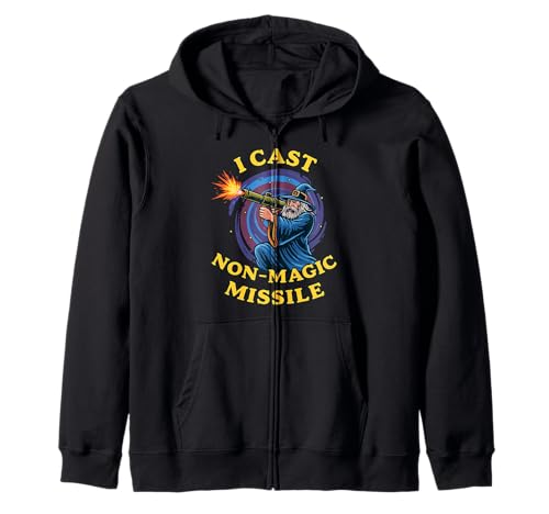 I Cast Non-Magic Missile Zip Hoodie