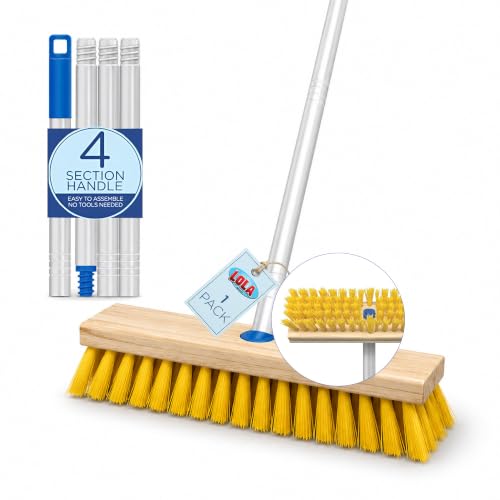 LOLA Deck Scrub Brush Outdoor Broom