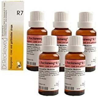 Dr.Reckeweg Germany R7 Liver And Gallbladder Drops Pack Of 5 by Dr. Reckeweg