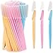 Eyebrow Razors Facial Hair Remover Shaver Trimmer Shaper, Exfoliating Dermaplaning Tool for Women and Men 30 Pcs
