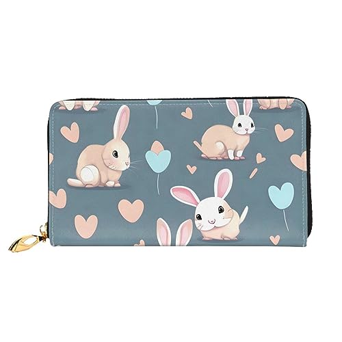Portefeuille lapin noir 19x10 cm résolvant le manque de place