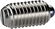 HALDER Federndes Druckstück, mit Bolzen und Schlitz/rostfreier Stahl, Standard-Federkraft | d1=M20 | 22050.0520
