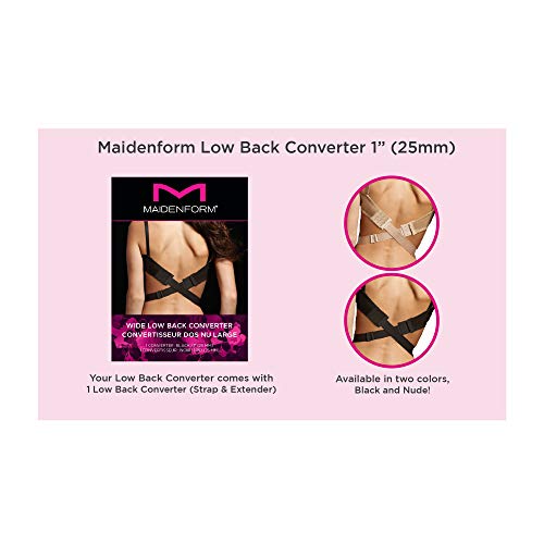 Maidenform Women's Low Back Bra Converter2