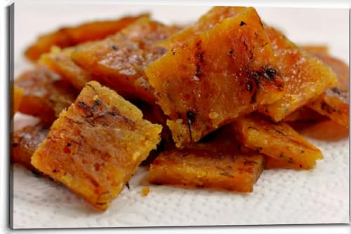 Charcoal grilled Chinese bakkwa jerky a traditional delicacy during Canvas Wall Art Decor Paintings Pictures for Bedroom Wall Decor Above Bed Living Room Wall Decoration Bathroom Office Artwork
