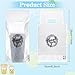 1000 Count Thank You Handle Drinking Bags 1 Cup Handle Drink Carriers Plastic Packaging Poly Bags for Delivery Take Out Cup Holder Beverage Coffee Juice Milk Tea Stores, 11 x 6.3 Inch