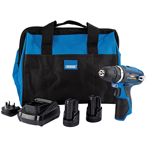 Draper 99718 Storm Force® 10.8V Interchange Rotary Kit (+2 x 1.5Ah Batteries, Charger and Bag)