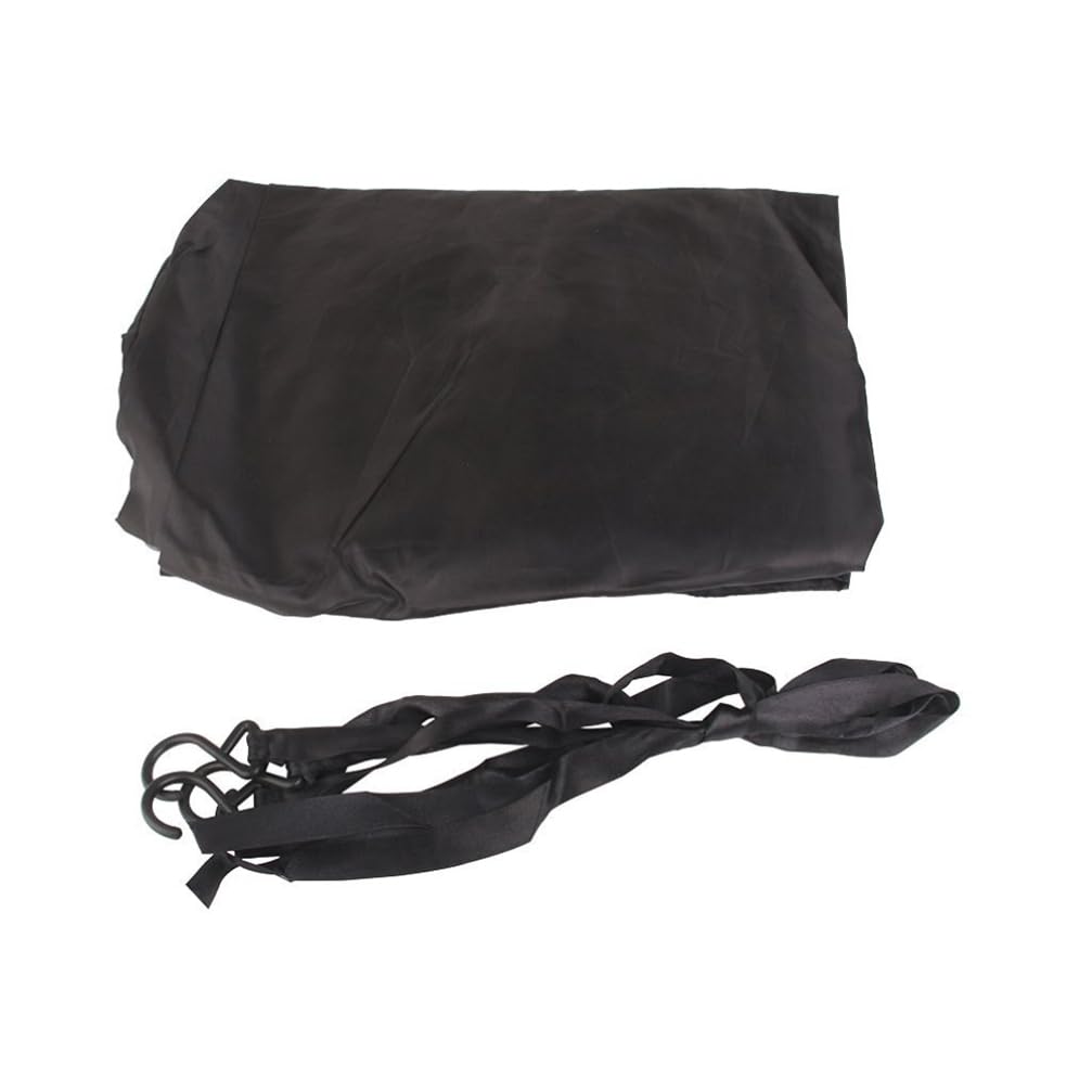 KALLORY XL Half Car Cover for Sun and Vehicle Shield Against Rain Dust and Rays for Outdoor Use