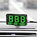Affichage Tête Haute De Voiture, Compteur De Vitesse GPS KM / MPH, Réglage Automatique La Luminosité De L'écran, Installation Facile USB, Avertissement De Survitesse Pour Tous Les Véhicules