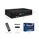 DVB-T2 H.265 HEVC Full HD PVR Decoder, USB, HDMI, SCART, Digitaler terrestrischer TV-Tuner mit Recorder, Digitaler HD-Empfänger mit Full HD 1080p (DVBT2)