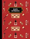 Photo Gallery elle s notebook: cute personalised makeup inspired lined journal Photo Gallery elle s notebook: cute personalised makeup inspired lined journal