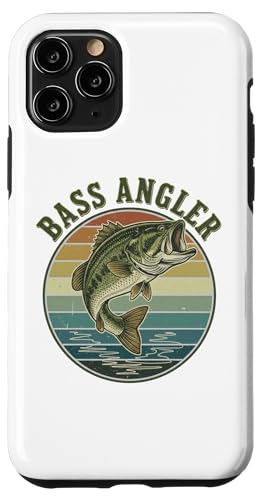 Freshwater Vintage Fishing Shirt For Men Bass Angler X}zP[X iPhone 11 Pro p