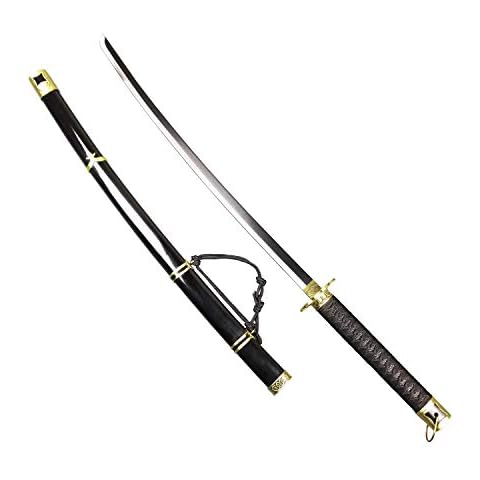 Otakumod 40.5" Sekiro: Shadows Die Twice Samurai Sword, Katana Replica Props. Carbon Steel Blade-Dull Blade. for Collections, Gift, Cosplay Training Post Purpose Cover