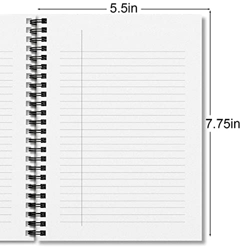 Goleex Blank Spiral Notebook Cow Farm Animal Lover Journal Collage School Notebooks Ruled Weekly Organizer Planner Note Taking Notepad Composition For Women Men Kids Teens Girls #TOP2