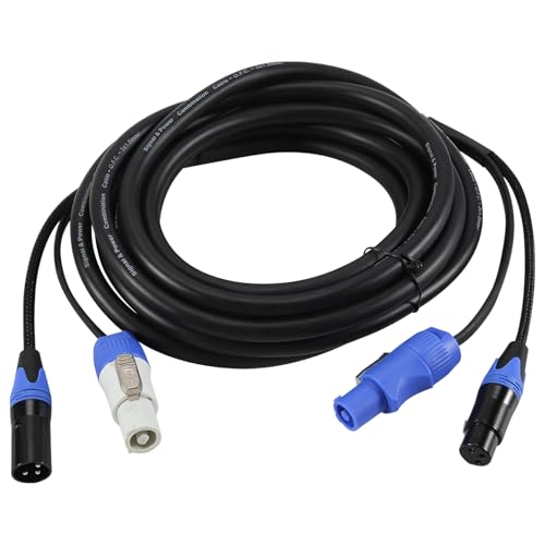 Câble combo pour écran LED d'étape éliminant les pannes DMX 5m
