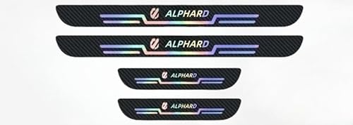 アルファード 車のドアシルプロテクター 車用 ドアガードステッカー サイドステップ スカッフプレート AGH40W AGH45W 20系 30系 40系 全シリーズ対応 車用ドアモール 傷隠し キズ防止 汚れ防止 サイドステップガーニッシュ 保護ステッカー