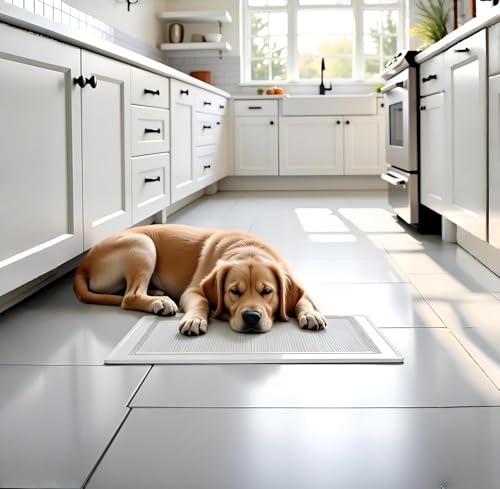 Stronge Magnetic Vent Covers, 7x11 Inch Floor Vent Covers 4 Pack, for Floor, Wall & Ceiling Registers of Width 7" to 8", Length 11" to 12.5", Magnetic Air Vent Filter, White by SAFETAO - Used condition - Image 5