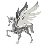 maquette licorne Stimulez la pensée structurelle et la créativité : en assemblant ces modèles de puzzle 3D en métal, vous pouvez entraîner et améliorer votre pensée structurelle spatiale lors du processus d'assemblage, ce qui est idéal pour les passionnés de conception 3D et de construction de structures STEM. Ce puzzle améliore la pensée spatiale grâce à une expérience tactile et pratique. Une fois assemblé, il peut servir de décoration mécanique originale pour les bureaux et les tables de jeu, ajoutant une touche ludique à n'importe quelle pièce.