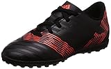 Ideal for kids adidas Unisex Nemeziz Tango 17.4 TF Fußballschuhe, Schwarz (Cblack/Solred), 38 EU