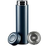 Lizhluzh 17oz Stainless Steel Water Bottles, Slim Water Bottle, Water Bottle,...
