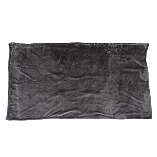 Jwthee Small Electric Blanket, Gray Heated Throw Blanket Electric 3 Levels Adjustable Heating Blanket Throw Portable USB Heated Blanket Fast Heating Heated Blanket Shawl for Home Outdoor